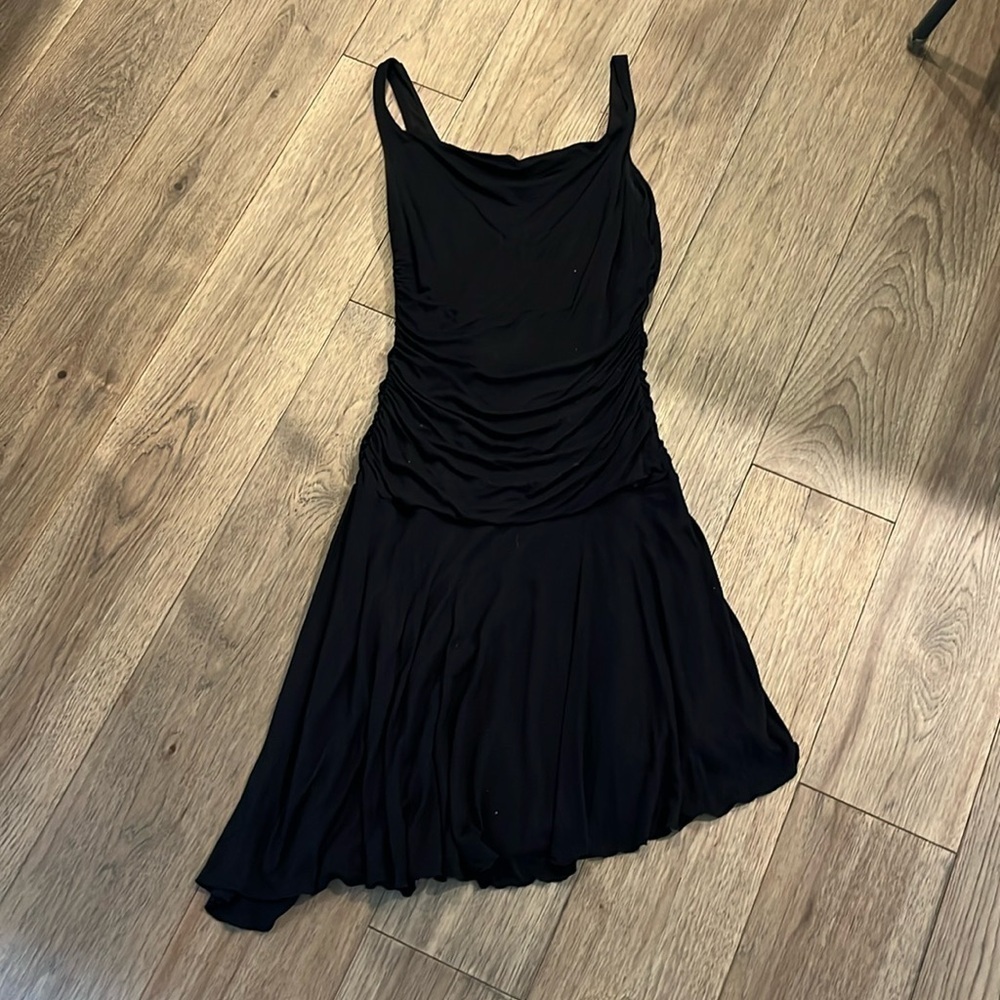 TO THE MAX black asymmetrical dress, size small - Picture 2 of 6